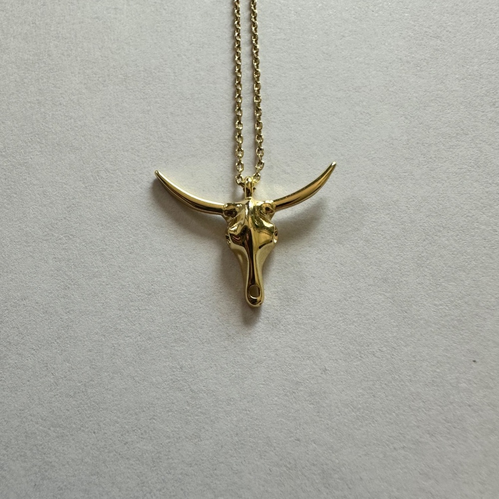 Like New Uncommon James Fighter Necklace (Gold) - Picture 3 of 7